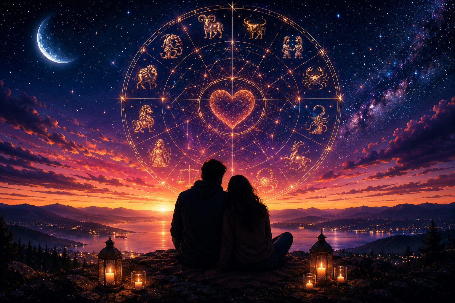Compatibilidad zodiacal - qué signos combinan mejor en el amor