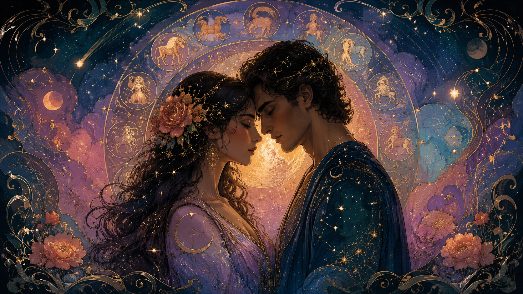 Signos enamorados - cómo actúa cada signo cuando se enamora